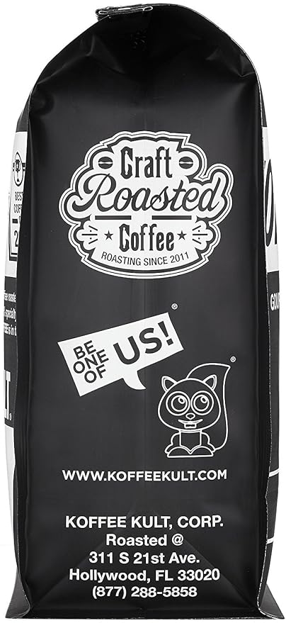 Koffee Kult Sumatra Coffee Ground Dark Roast - Indonesian Fresh Roasted Single Origin (Ground 32oz)