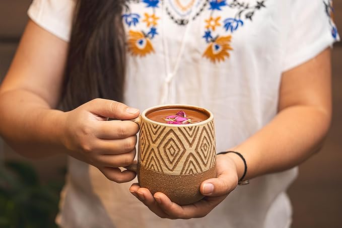Cacao Adventures Ceremonial Cacao | Tropical Desert Peru 100% Pure Raw Cacao | Dairy Free &amp Vegan | Unsweetened | Ethically Sourced and Sustainably Grown | Cacao Ceremony | Piura Blanco 8 oz