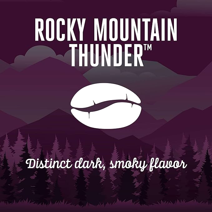 Boyer's Coffee Rocky Mountain Thunder Coffee Dark Roast Ground 6-Pack 12oz Bags