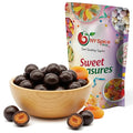 NY Spice Shop Dark Chocolate Apricots - 2 Pound Bulk Sweet &amp Crunchy Chocolate Snack - Chocolates Apricot Treats for Festive Parties Dessert Topping Celebration Tables &amp Gifts