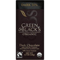 Green &amp Black's Organic 70% Dark Chocolate Candy Bars 3.5 Ounce (Pack of 6)