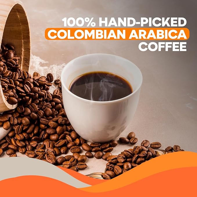 Juan Valdez Colina Whole Bean Coffee Balanced Roast 16 OZ - Premium Colombian Coffee - Unique “Caracolito” beans produce a coffee of balanced flavor and mild texture (Pack of 2)