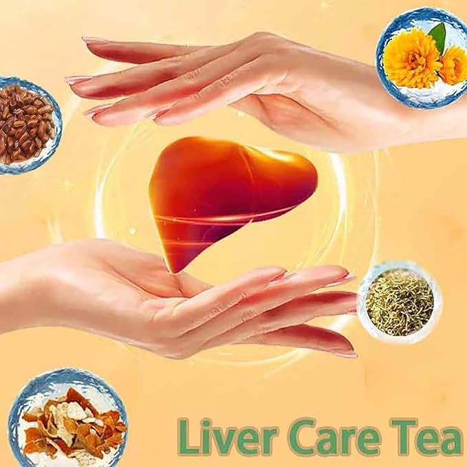 Liver Detox Herbal Tea Liver Detox Tea Organic Dandelion Chrysanthemum Cassia Seed Goji Berry Tea Milk Thistle Chinese Kidney &amp Liver Health Tea Bags - 8 Ingredients Natural Blend Formula (2)