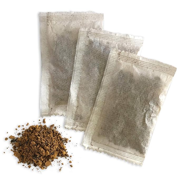 Maine Chaga Tea Bags by My Berry | 100% Canadian Wild-Harvested | 100% Additive-Free Caffeine-Free Herbal Tea | 25 Bleach-Free Bags
