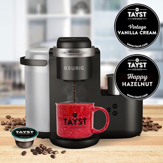 Tayst Coffee Pods Vanilla Cream and Happy Hazelnut Medium Roast K Cups Compatible with Keurig Coffee Maker Sustainable Single Serve Pack of 240
