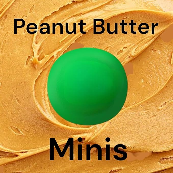Klub Bulk Mini MM Peanut Butter Candy-1.5 lbs Peanut Butter Chocolate American Candy-Perfect for Snacking Baking and Sharing – Deliciously Smooth and Creamy Miniature Treats(24 oz)