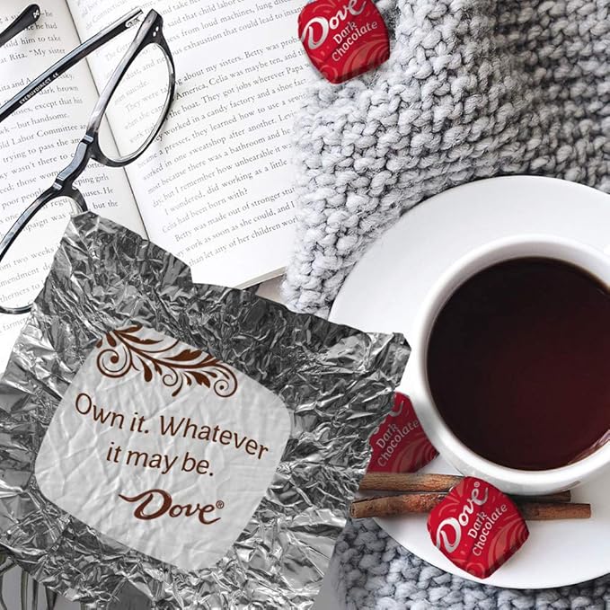 DOVE PROMISES Dark Chocolate Candy 15.8-Ounce Bag (Pack of 8)