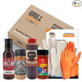 Grill Masters Club Pulled Perfection BBQ Box | Premium BBQ Spices Sauces and Seasoning for the Ultimate Grill Master | Essential for Cooking Grilling and Smoking | Perfect Grill Gift for Men &amp