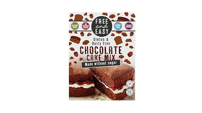 Free &amp Easy Gluten Free Vegan Chocolate Cake Mix 350g