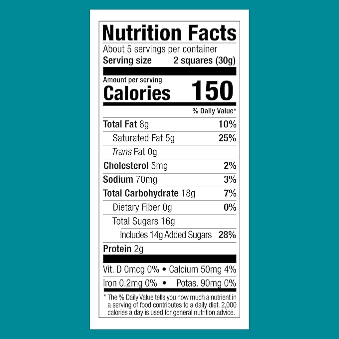 GHIRARDELLI Milk Chocolate Sea Salt Caramel SQUARES 5.3 oz Bag (Pack of 6) – Individually Wrapped Chocolate Candy