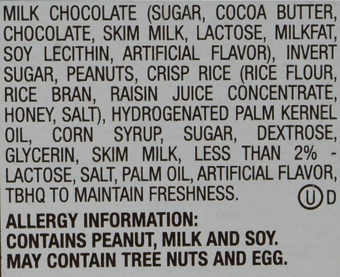 SNICKERS Crisper Sharing Size Chocolate Candy Bars 2.83-Ounce Bar 18-Count Box