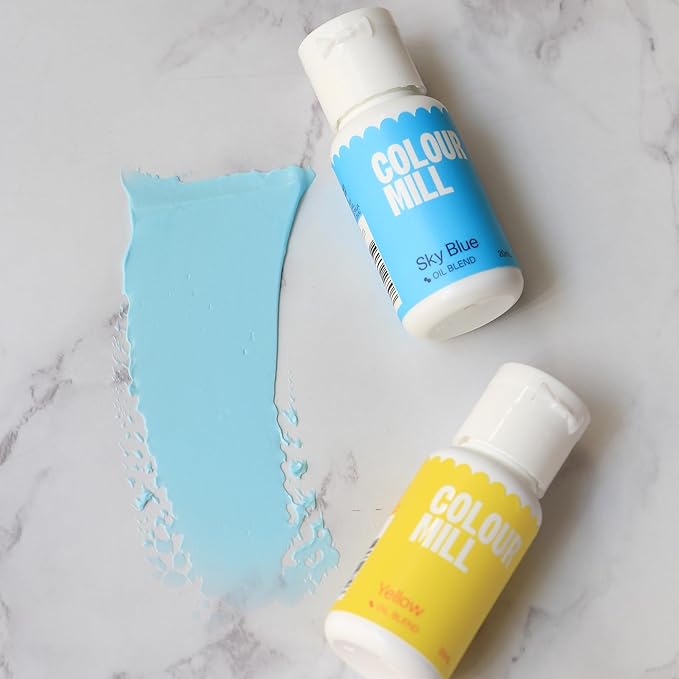 Colour Mill Oil-Based Food Coloring 100 Milliliters Sky Blue