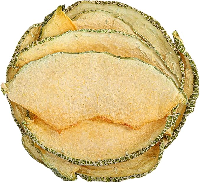 500g Cantaloupe Dried Fruit Slices Organic Fruit Pieces for Drinks Cocktails Baking Candle/Soap Making