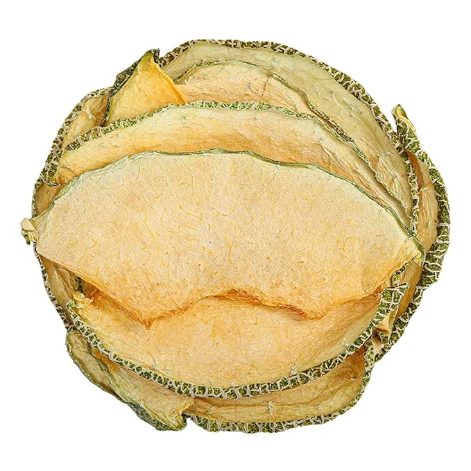 jweemax 500g Dried Fruit Slices Dehydrated Fruit Slices for Cocktails Garnish Home Decor Fruit Tea Cantaloupe
