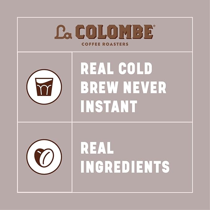 La Colombe CoffeeOatmilk Double Latte11 fl oz CansCoffeehouse Quality Cold BrewSpecialty Grade Coffee BeansReady-to-Drink On-the-Go(Pack of 24)