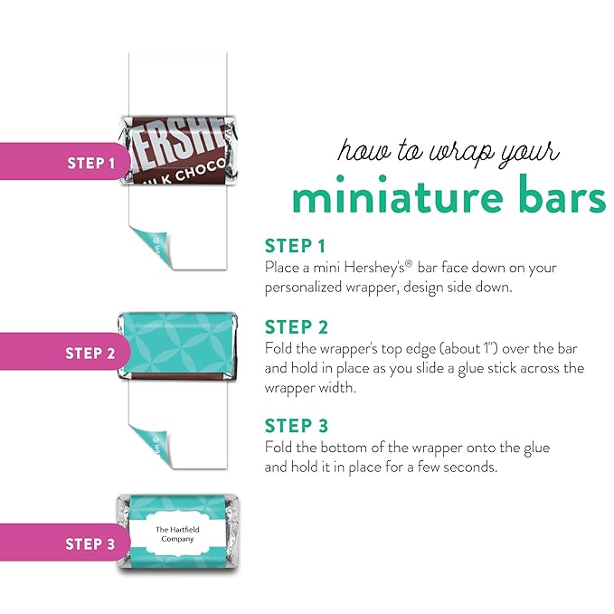 Personalized Wedding Candy Favors with Photo Mini Wrappers - Crimson