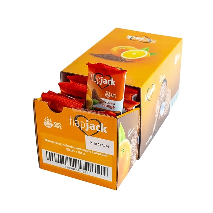 Flapjack (60g Cocoa Orange with Flaxseed)