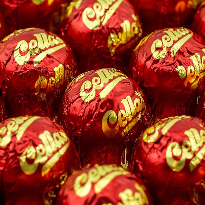 Cella's Milk Chocolate Covered Cherries – Premium Cherry Cordial Candies – Individually Wrapped with Display Box - Peanut Free Gluten Free – 72 Count 2.25 Pounds (Pack of 1)