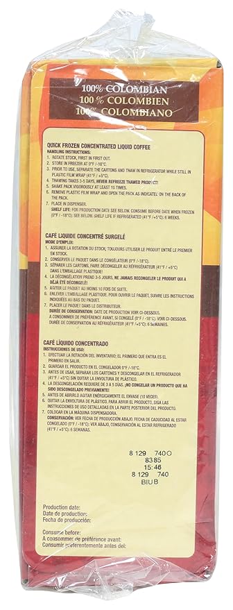 Folgers 100 Percent Colombian Coffee Liquid 1.25 Liter - 2 per pack - 1 each.