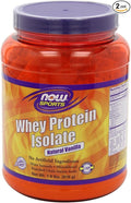 Now Foods Whey Protein Isolate Vanilla - 1.8 lb 2 Pack
