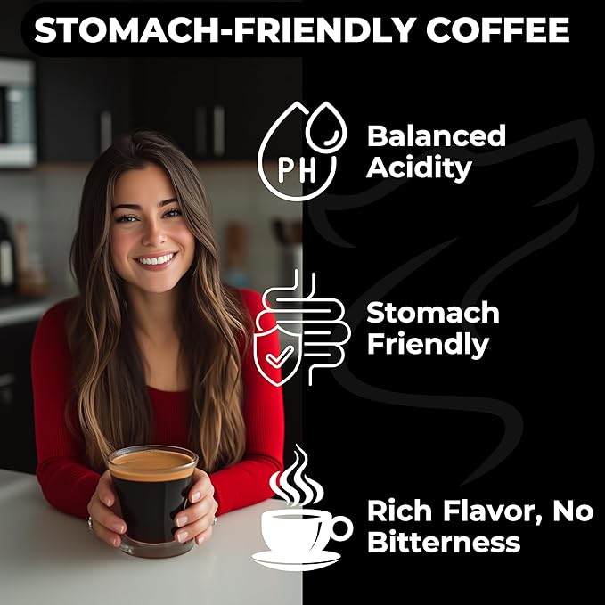 Amara - 3-Pack - Freshly Roasted After Your Order – Specialty Grade Natural Single Origin Medium to Light Roast Coarse Ground Coffee No Bitterness Ethically Sourced – Pack of 3 (12 Ounces Each)