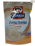 Quaker FrescAvena Vanilla Flavor Oat Beverage Mix 11.1oz 3 Pack