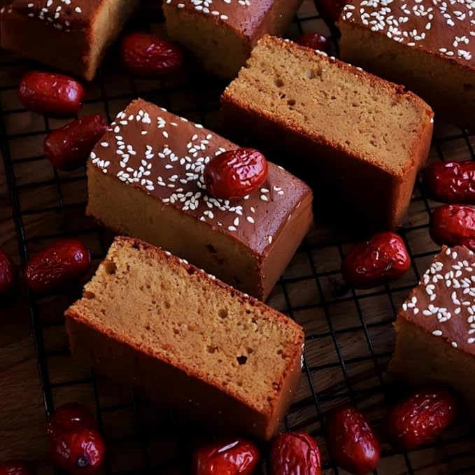 DGYLHBJ Jujube Dates 1.1LB/500g(pack of 4) Chinese Red Dates in Gift Box Selected Natural Dried Dates for Cooking Baking Tea Chewy Jujube Snacks No Additives 红枣礼盒装
