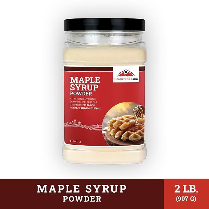 Hoosier Hill Farm Maple Syrup Powder 2LB (Pack of 1)