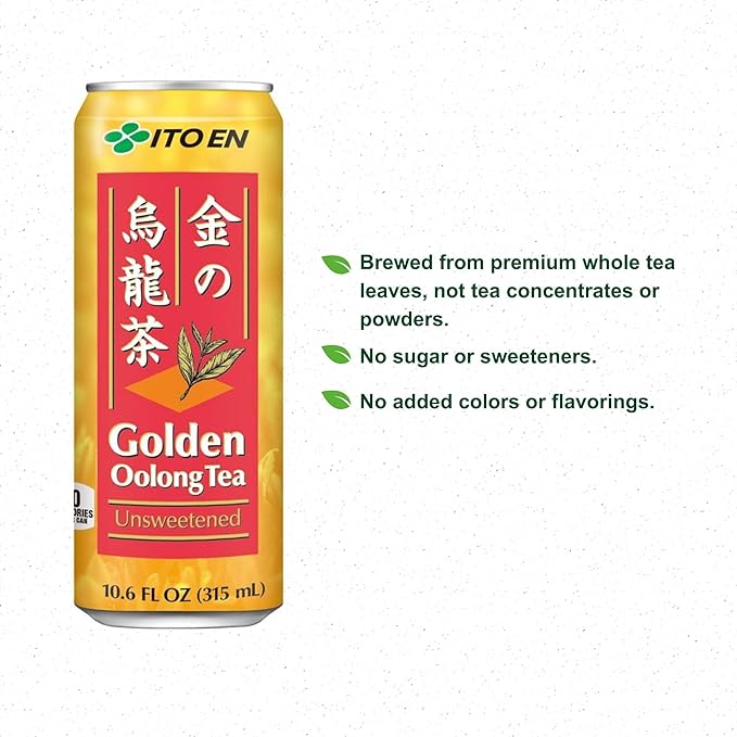 Ito En Golden Oolong Tea Unsweetened 10.6 Ounce (Pack of 12)