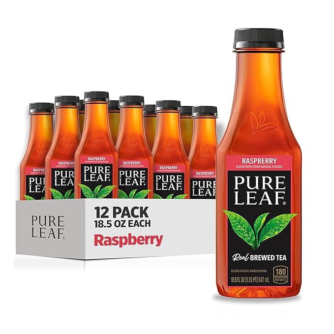 Generic Shipped by B4Y-Pure_Leaf Raspberry Iced Tea 18.5 oz Bottles (24 18.5 Fl Oz)