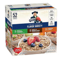 Instant Oatmeal Variety Pack 1.51 oz Packets 52 Count | Assorted Flavors Breakfast Cereal | Quick Heart-Healthy Whole Grain Oats – Ready in Minutes