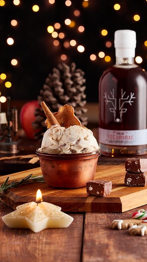 Escuminac Canadian Maple Syrup 500ml | Extra Rare Amber Grade A | Smooth &amp Rich Taste | Organic Gourmet Gift Souvenir Holiday &amp Birthday Treat Thanksgiving Essentials