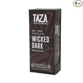 Taza Chocolate Organic Wicked Dark 95% Dark Bar Variety Pack Bundle 2.5 oz (4 count) Vegan