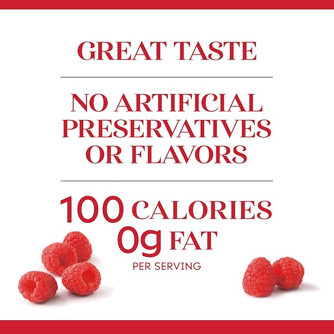 Duncan Hines Wilderness Raspberry Pie Filling and Topping 21 oz. (Pack of 8)