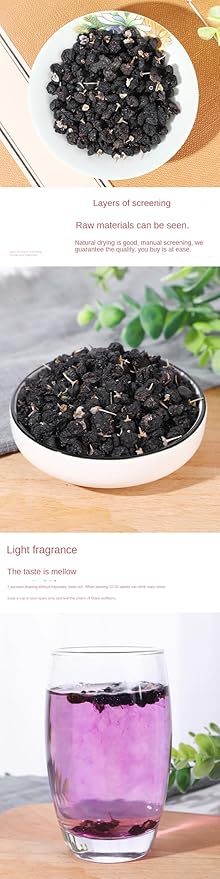 Qinghai Black Goji Berries Dried Fruit Without Washing Large Fruit Wolfberry In Bulk All natural no additives