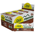 Kate’s Real Food Organic Protein Bars – (Peanut Butter Brownie 2.2 oz Pack of 12) – Plant Based Protein Bars - Gluten Free Soy Free Non GMO Whole Grains and All Natural