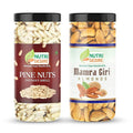 Nutri Desire combo pack 200gm (100*2) (Pine Nuts  Mamra Almonds)