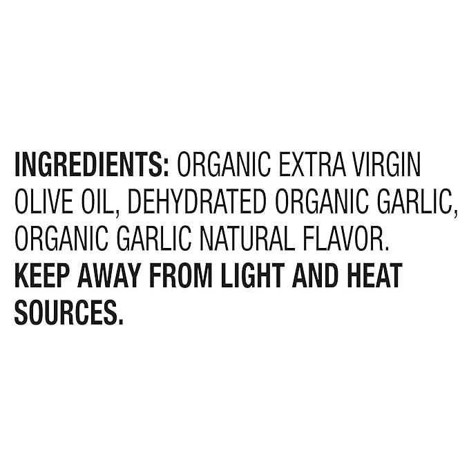 Olidi Garlic Infused Extra Virgin Olive Oil 8.5 oz | Product of Italy Cold-pressed 100% natural heart-healthy cooking oil perfect for salad dressing pasta garlic bread meats or pan frying (6)