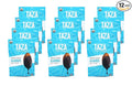 Taza Chocolate Organic Chocolate Covered Almonds 55% Dark Chocolate Vegan 3.5 Ounce (12 Count)