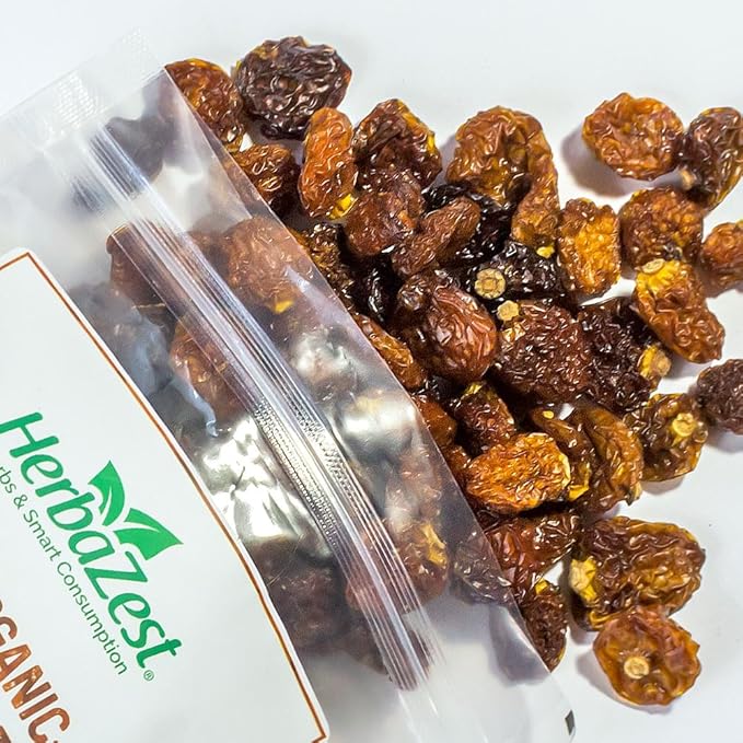 HerbaZest Goldenberries Dried Organic (32oz) – USDA Certified Organic – Vegan Non-GMO &amp Gluten Free – Deliciously Exotic Perfect for Snacks Baked Goods Yogurt Cereal &amp Smoothies