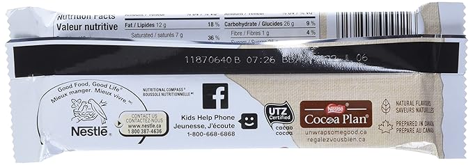 Nestle Aero Chocolate Bars | 24 x 42gram bars | Imported from Canada (Milk Chocolate)