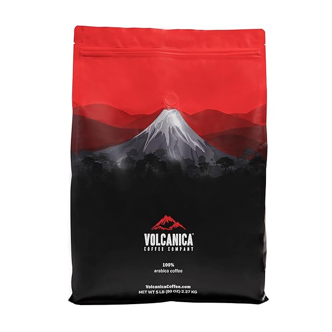Island Breeze Flavored Decaf Coffee Whole Bean Fresh Roasted 5 lbs
