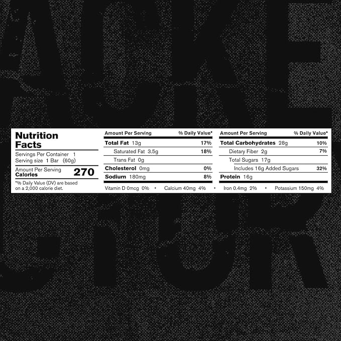 Jacked Factory Authentic Bar Kitchen Sink Protein Bars - Tasty Meal Replacement Energy Bars | 16g Whey Protein Isolate Natural Sugars from Pure Honey Healthy Fat Peanut Butter Foundation | 12 Pack