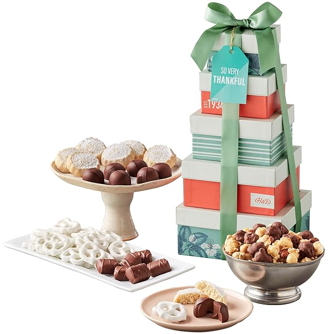 Harry &amp David Thank You Tower Of Sweet Treats
