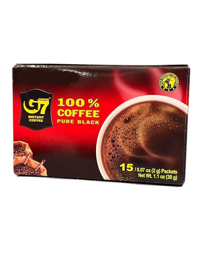 Instant Coffee Powder Quick Dissolving (2 PACKS PURE BLACK COFFEE)
