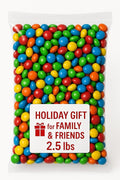 Bulk Candy Coated Milk Chocolate Pieces – 2.5 lbs | Colorful Chocolate Candy for Parties Baking or Candy Buffets |Milk Chocolate Treats. Christmas candy Bulk
