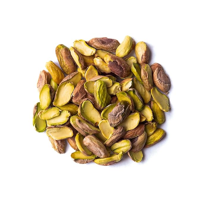 Food to Live - Dry Roasted Pistachio Halves and Pieces 2 Pounds - Unsalted. No Shell. Keto and Paleo Friendly Snack. Great for Salads Cooking Baking. Packed with Protein Fiber Healthy Fats