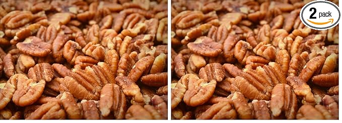 Pecans Unsalted Sprouted Organic Raw Pecan Shop 12 Ounce (Pack of 2)