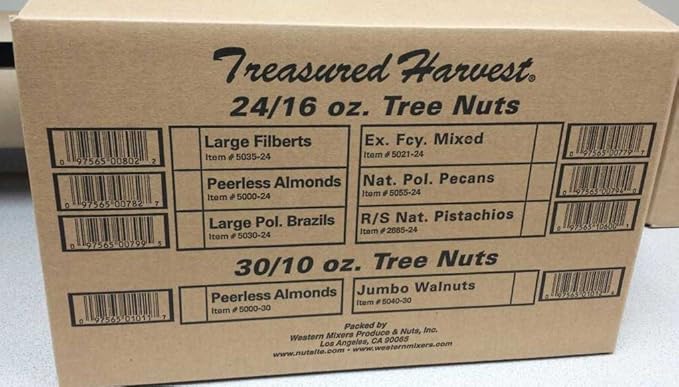 In Shell Hazelnuts (Filberts) - 24/16 oz. Bags