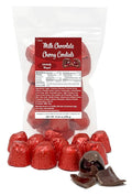 Milk Chocolate Cordial Cherries – Whole Cherries in Liquid Center Smooth Milk Chocolate Shell Individually Wrapped Gift Treat – 20 Pieces 10.44 oz